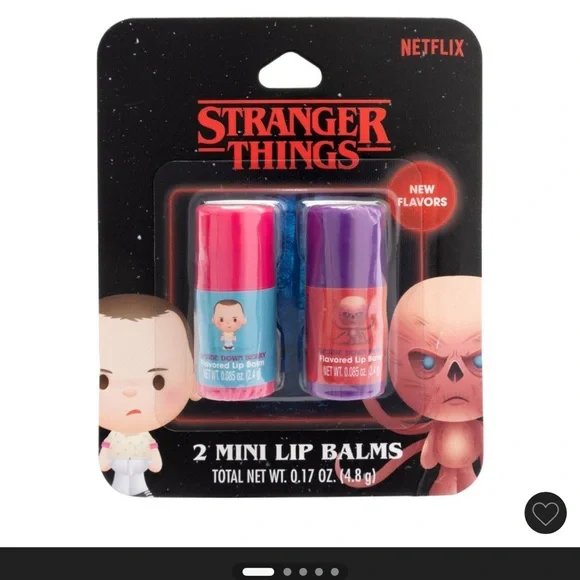 Stranger Things Beauty Charm Bracelet Set AND Lip balm set - Picture 2 of 2